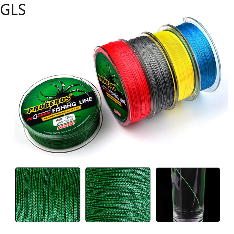 Copolymer Line - 100M 0.1mm-0.6mm Braided Fishing Line 6LB-100LB