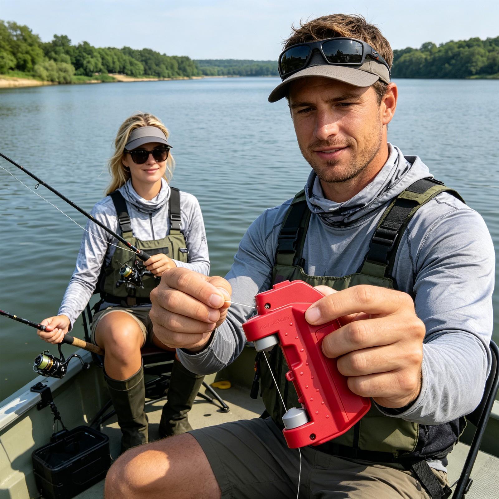 Saltwater Line - Fishing Line Knot Tying Tool Angling