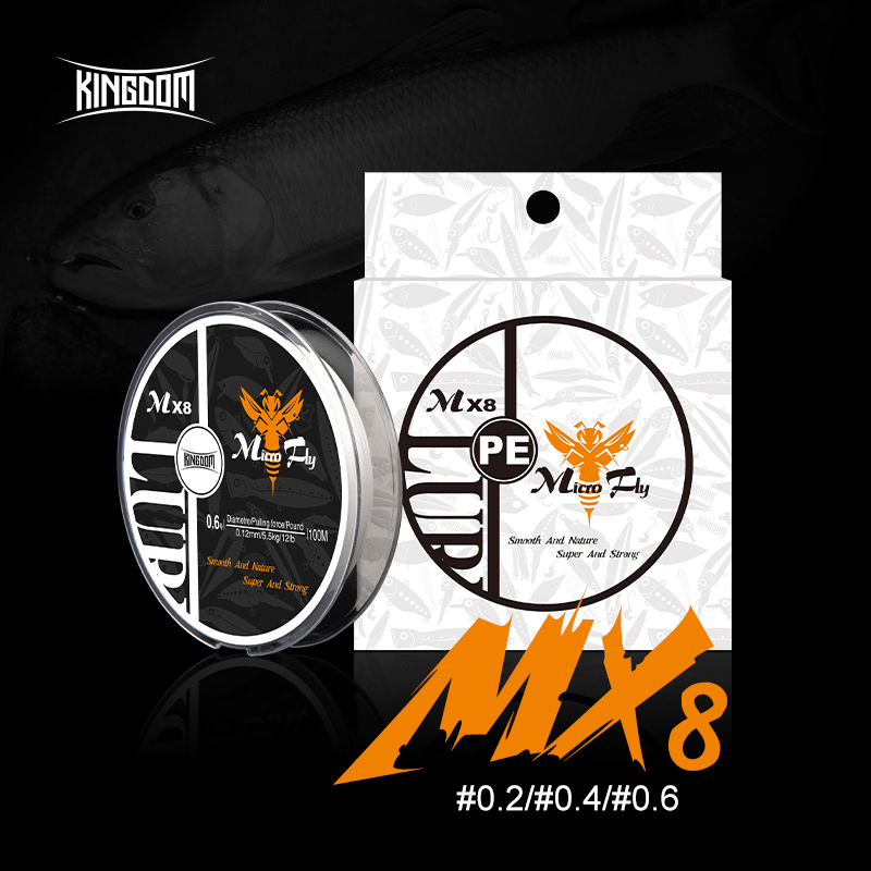 Kingdom Micro Fly THINNER Fish - Ice Fishing Line recension och pris