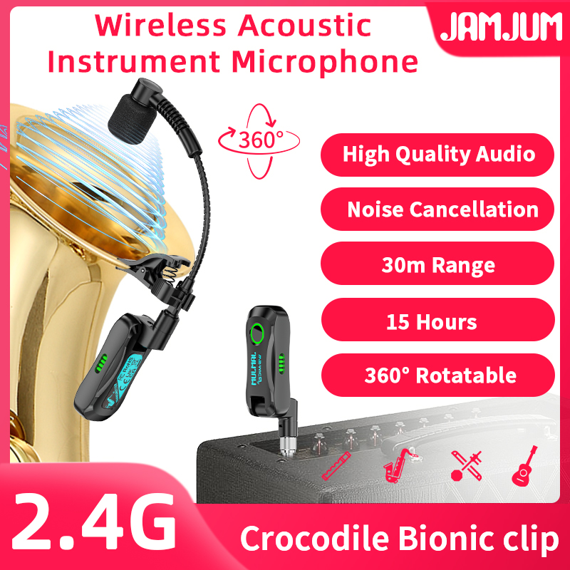 JAMJUM WS-MIC2 Wireless Saxoph - Tippet Line recension och pris