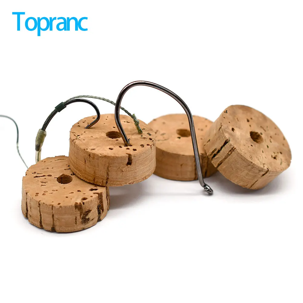 Topranc Natural Cork  End Cap  - Fishing Line Spooler recension och pris