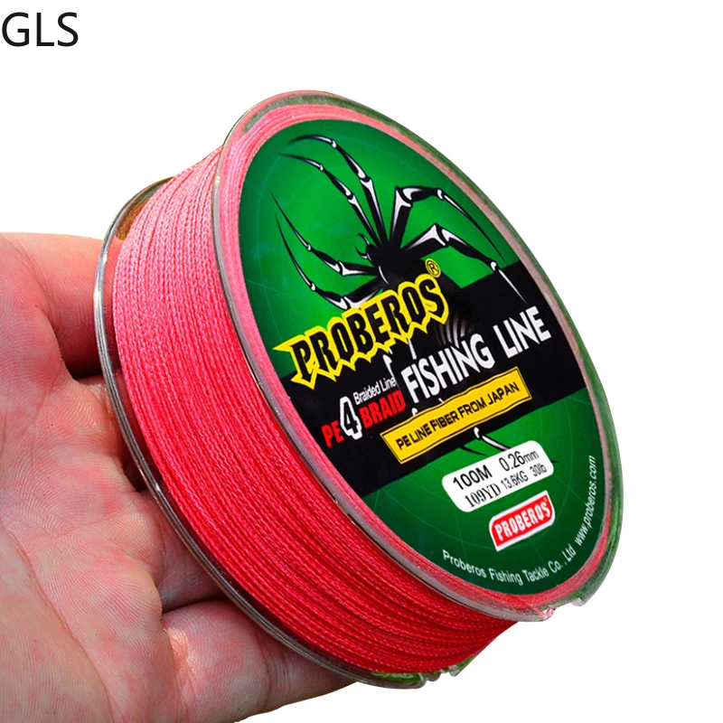 100M 0.1mm-0.6mm Braided Fishi - Copolymer Line recension och pris
