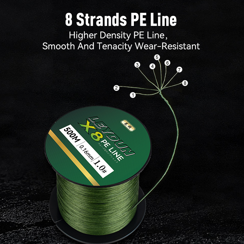LEYDUN 500m Micro New Fishing  - Ice Fishing Line recension och pris
