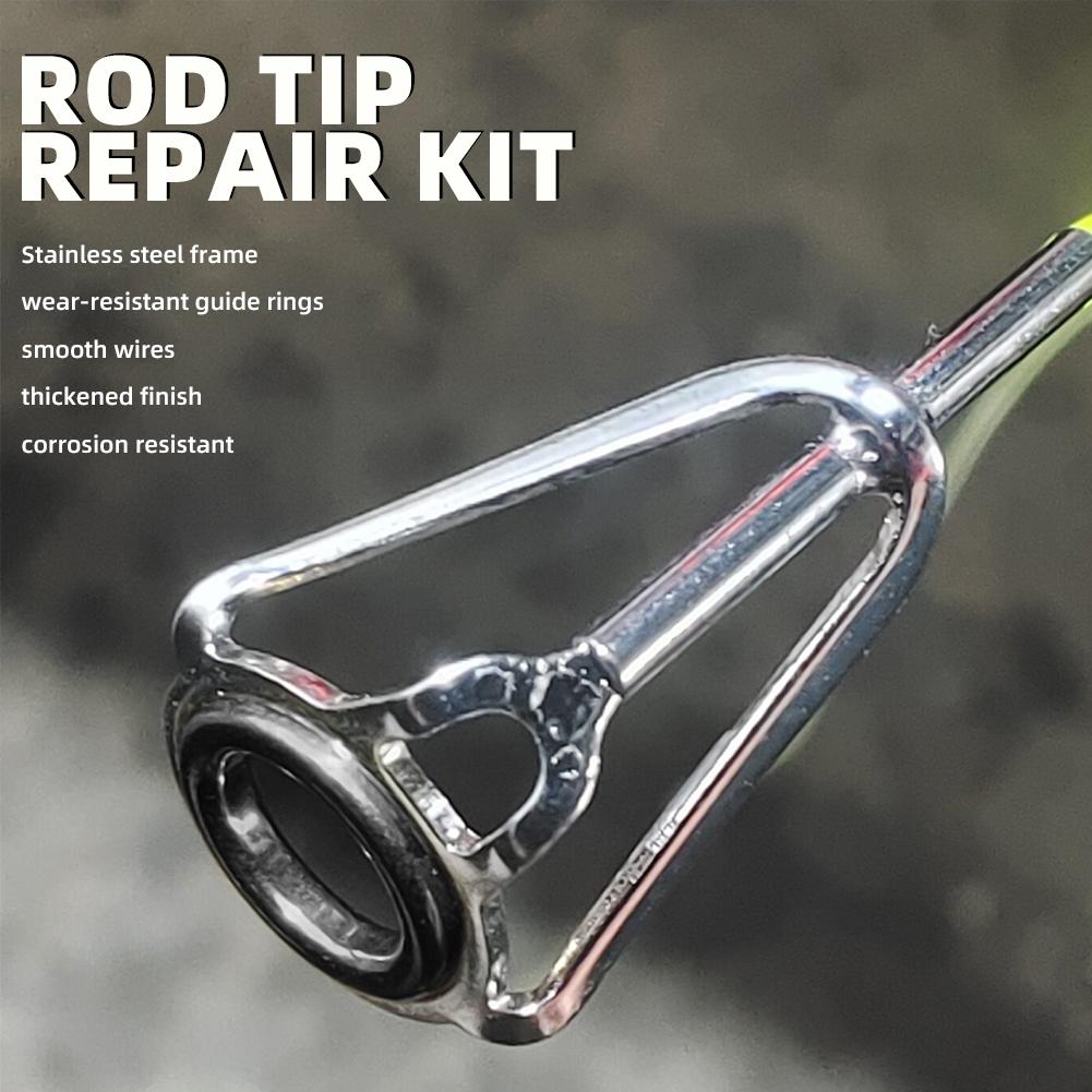 Rod Tip Repair Kit 10pcs Fishi - Saltwater Line recension och pris