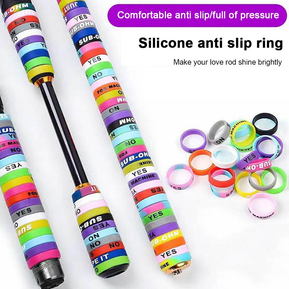 20/50Pcs Silicone Anti-skid Ro - Fishing Line Box recension och pris