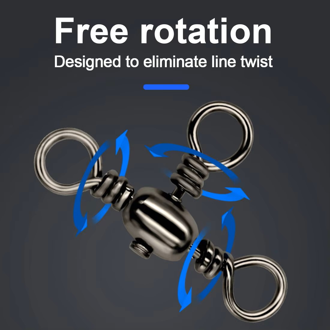 FishTrip Cross Line Swivel 50p - Monofilament Line recension och pris