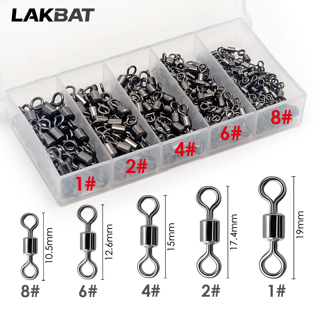 100PCS Stainless Steel Fishing - Saltwater Line recension och pris