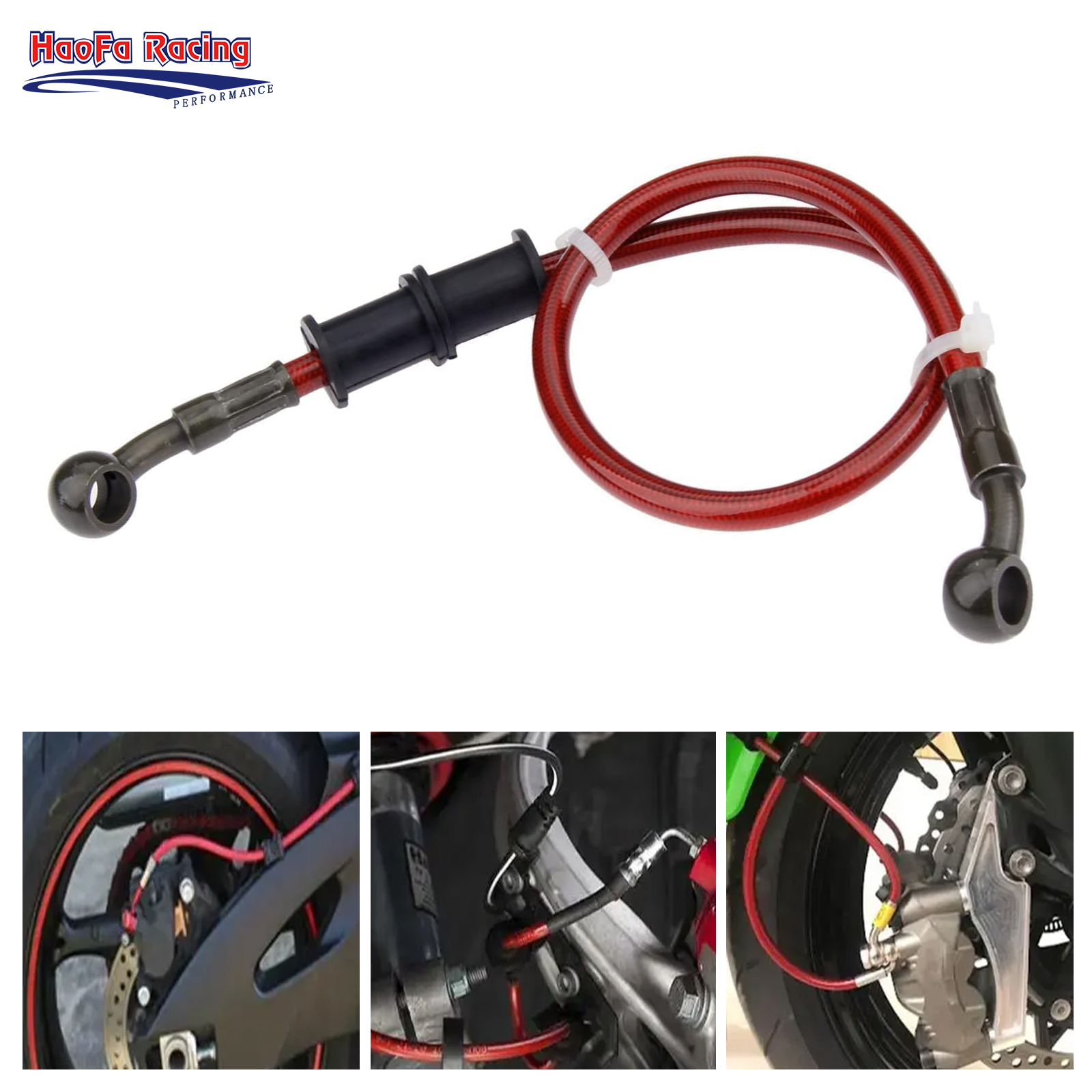 60cm 90cm 120cm Motorcycle Oil - Braided Line recension och pris
