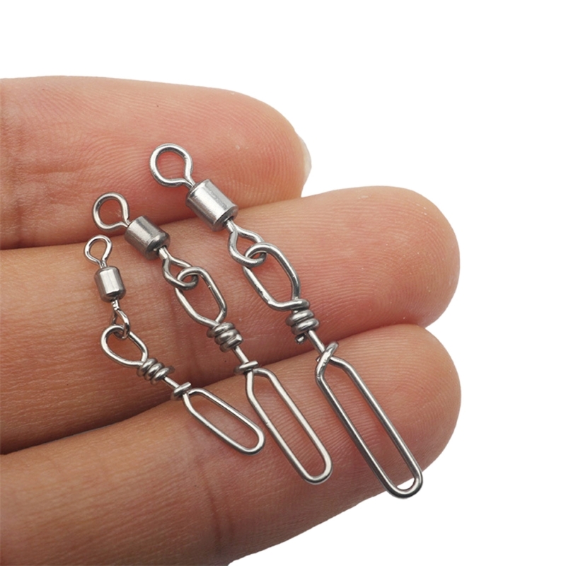 10Pcs Stainless Steel Quick Sn - Saltwater Line recension och pris