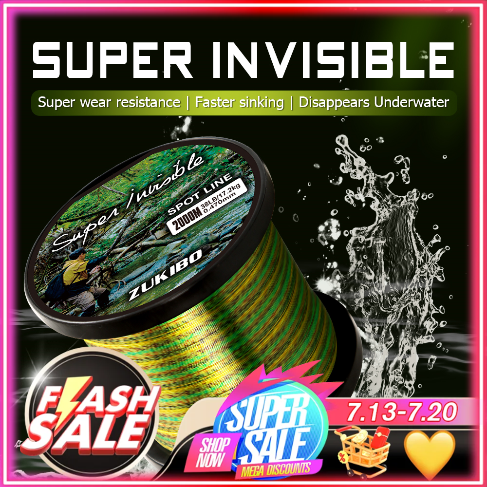 ZUKIBO 1000m 500m 200m Invisib - Copolymer Line recension och pris