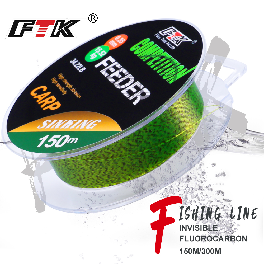 FTK  3D Invisible Carp Fishing - Fluorocarbon Line recension och pris