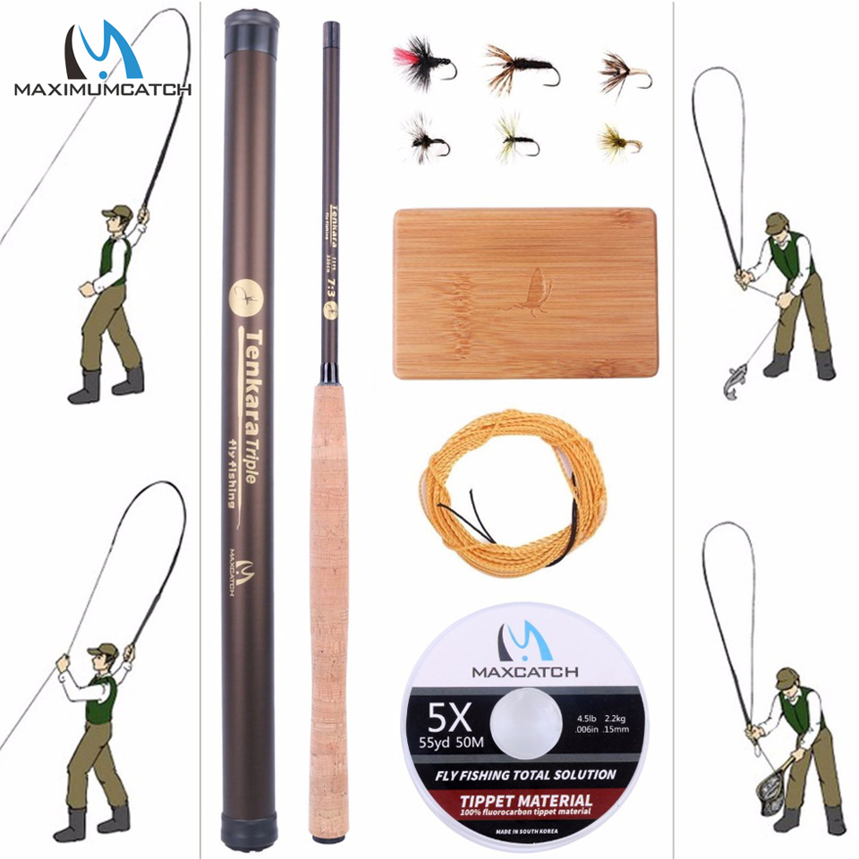 Maximumcatch 9-13FT V-Tenkara  - Fishing Line Box recension och pris