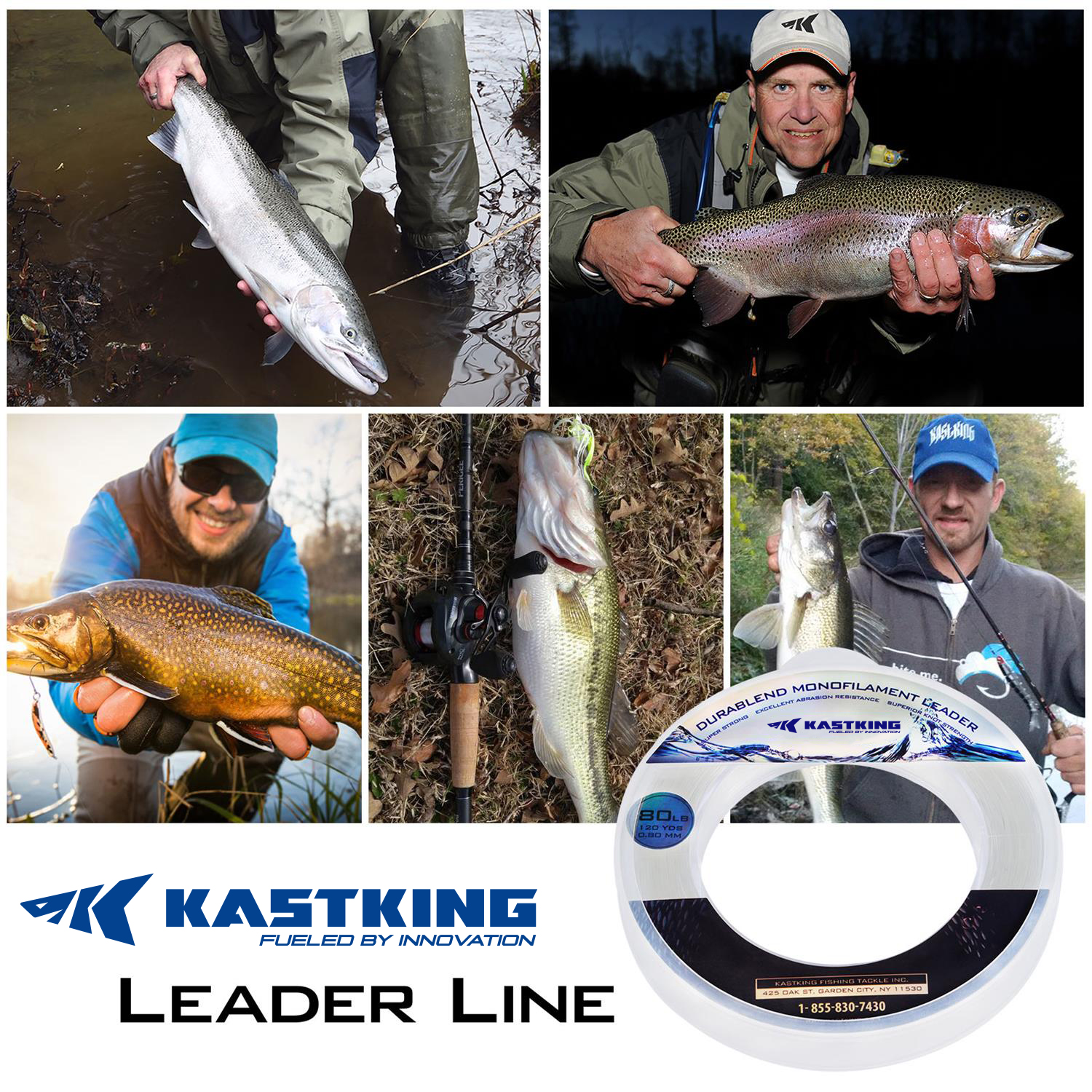KastKing 20-200LB 110M 0.40-1. - Copolymer Line recension och pris