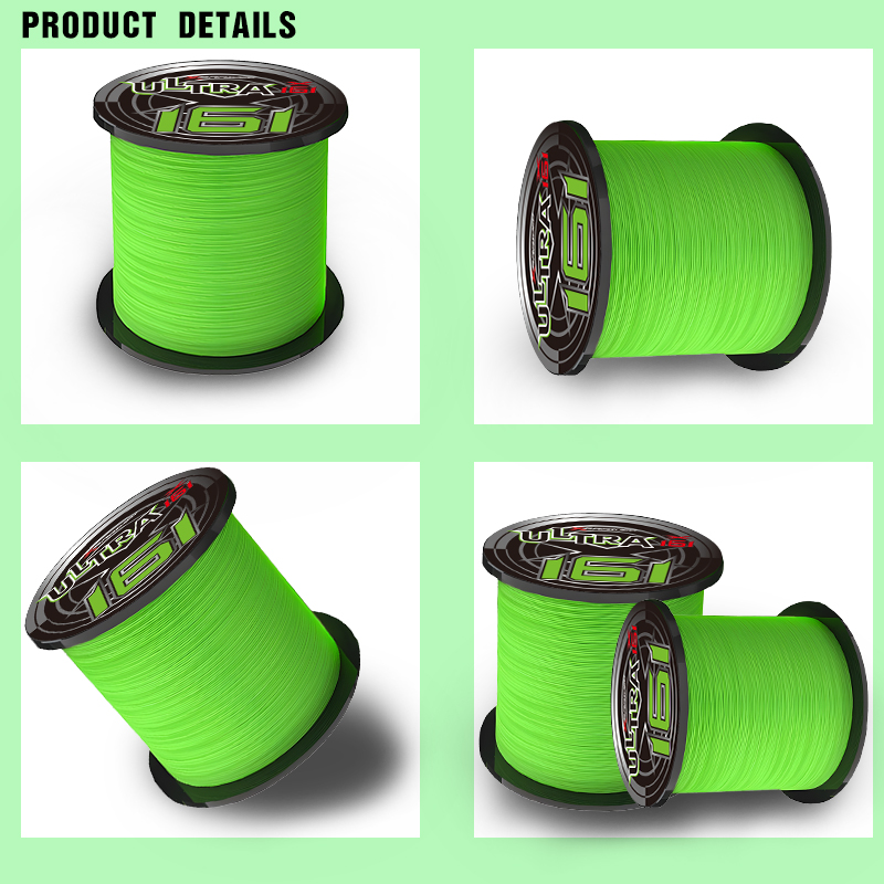 New X16 Strands Fishing Line Y - Copolymer Line recension och pris