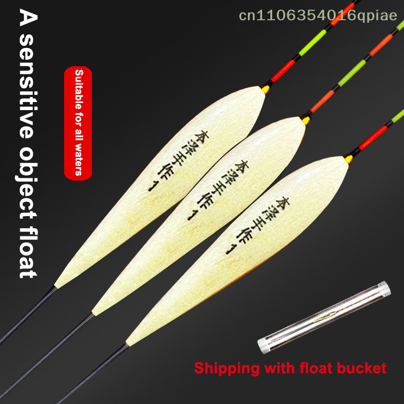 （Summer4）10 Pcs Fishing Floats - Ice Fishing Line recension och pris