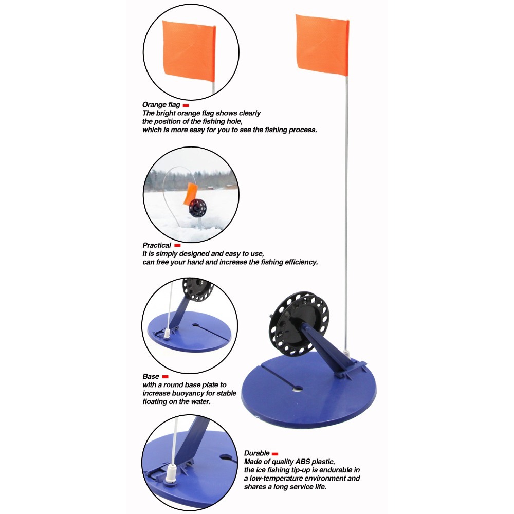 1PC Automatic Ice Fishing Plat - Ice Fishing Line recension och pris