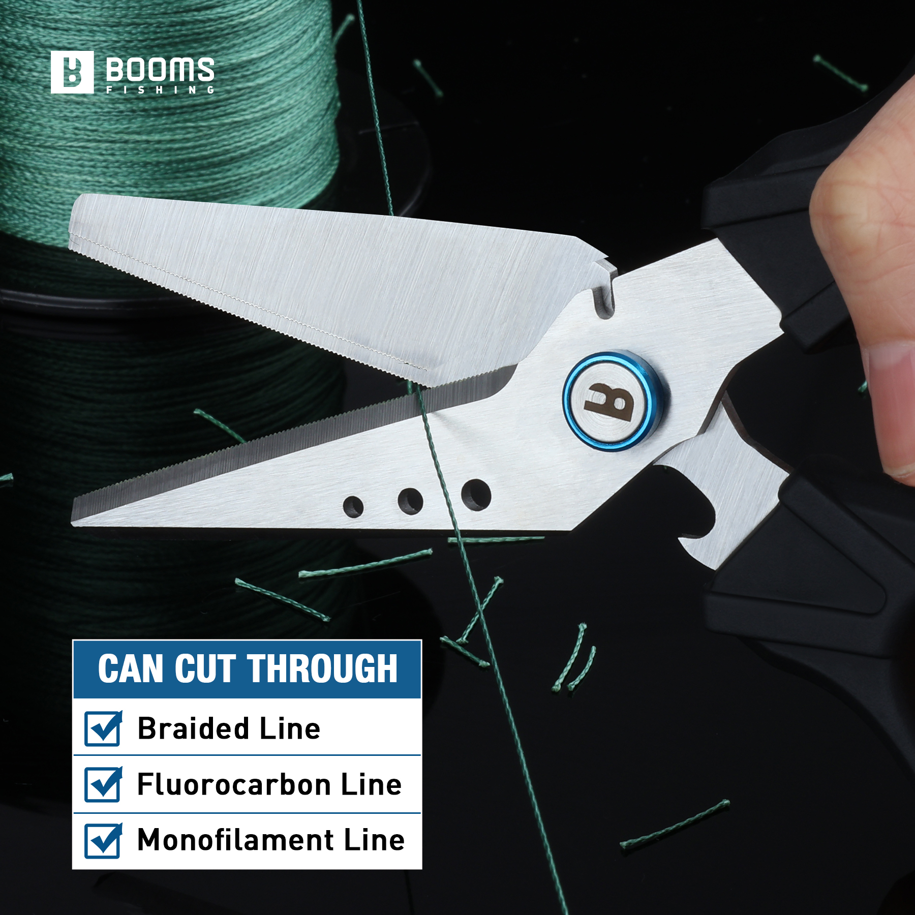 Booms Fishing S04 Fishing Scis - Fishing Line Cutter recension och pris